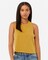 BELLA+CANVAS Ladies Racerback Cropped Tank for Workout, Casual Wear & Streetwear Lightweight Athletic Top